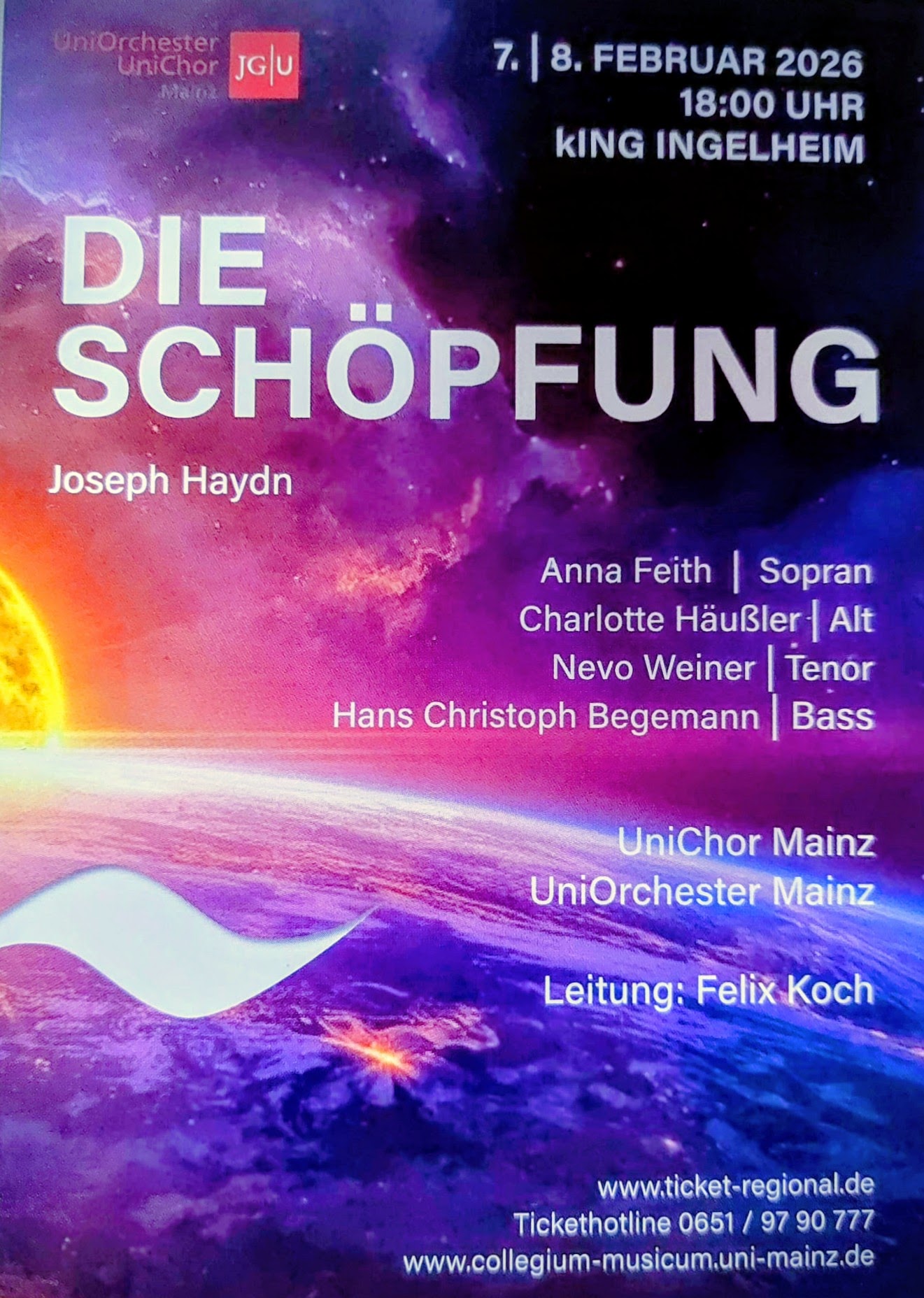 Haydns „Schöpfung“ oder Utopie in einer gebrochenen Welt